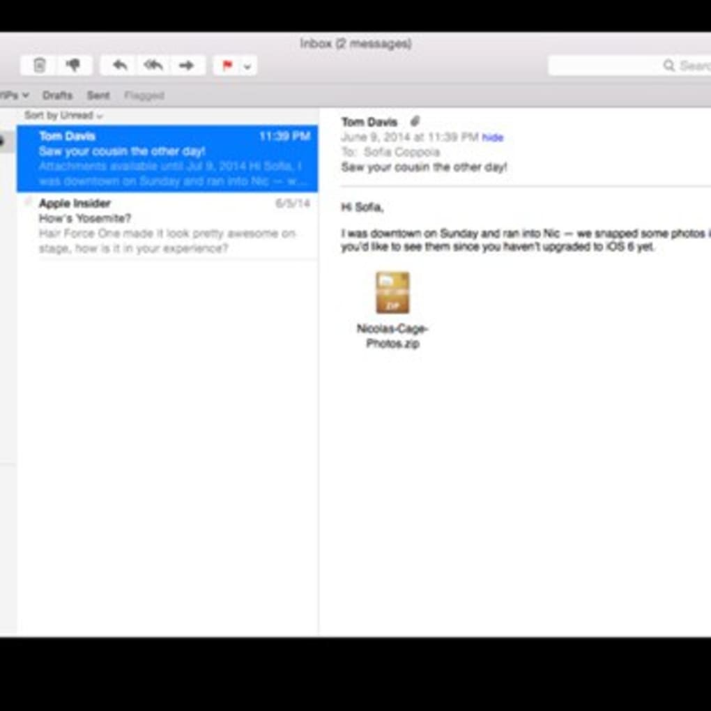 mac mail download